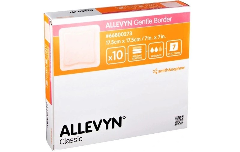 Allevyn Gentle Border 17,5* 17,5cm 1szt